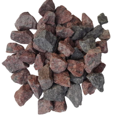 Piedra granito rojo en Bolson de m³ - tienda online