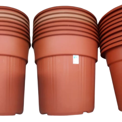 Maceta redonda de plastico Paula Nº 50 - tienda online