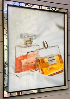 Cuadro Chanel Perfumes Rose And Yellow 66 X 56 CM - bastian&joe