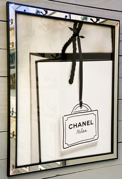 Cuadro Chanel Bag Bolsa Shop 66 X 56 CM - comprar online