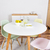 Juego comedor mesa Artus laqueada 100 cm + 4 sillas Eames del mismo color en internet
