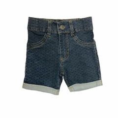 Art. 121 - Bermuda jeans bebé hexágonos