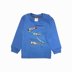 Art. 3273 – Remera bebé m/l Aviones - Blue Baby & Kids