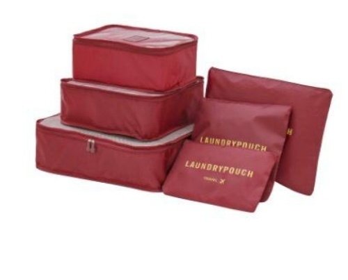 ORGANIZADOR DE VALIJAS SET x6 PIEZAS