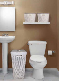 CESTO RATAN "LAUNDRY" 65L CON TAPA - comprar online