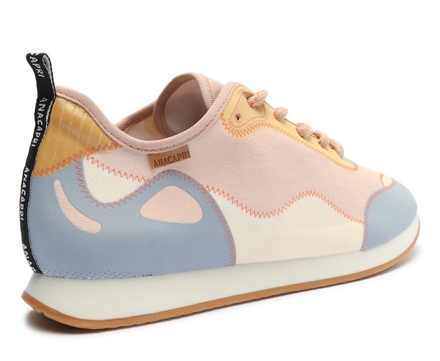 TÊNIS ANACAPRI ROSA AMARELO E AZUL VIC AC POMELO