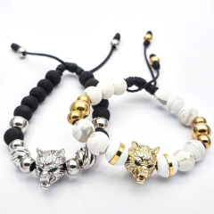 Pulseras para Parejas Lobos - Comprar en GOLDEN STORE Pulseras para Parejas Lobos - Comprar en GOLDEN STORE