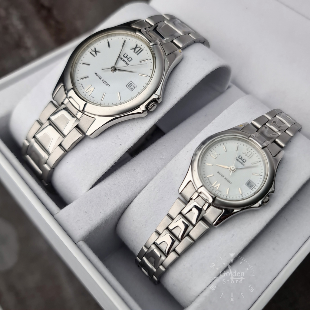 Relojes para Parejas Q\u0026Q Superior - GOLDEN STORE