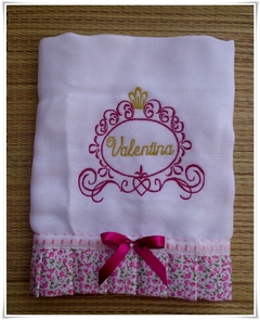 Fralda passeio princesa rosa Valentina - comprar online