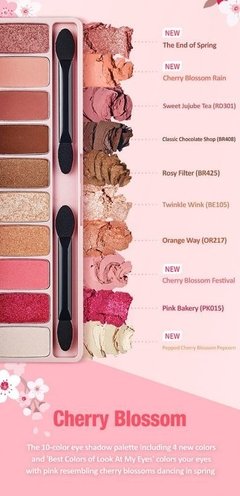 Etude House - Play Color Eyes - Cherry Blossom - Paleta de sombra de ojos - comprar online