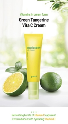 GOODAL - Green Tangerine Vita C Cream - JuliJuli Beauty K-shop