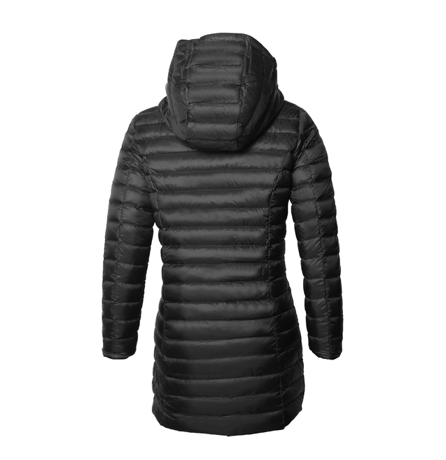PARKA DE PLUMA NEGRA MUJER - Comprar en Ligero