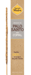 Sahumerios naturales de Palo Santo con Copal caja 8 unidades Sagrada Madre