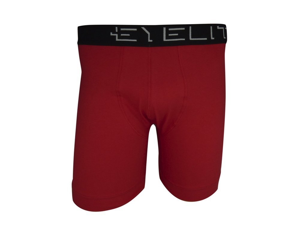 Boxer De Pierna Larga Eyelit de Algodón Y Lycra