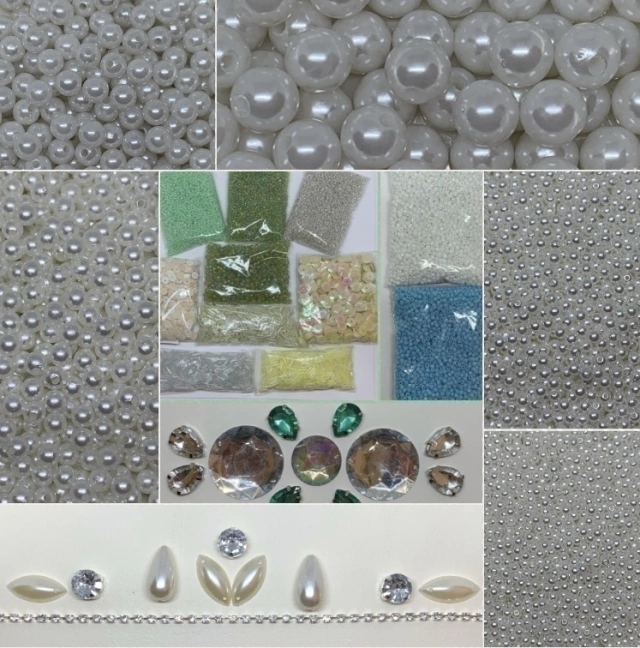 KIT DE BORDADO VERDE Cod 1056 Botones Y Algo Mas Kit de bordado verde cod 1056 botones y algo mas