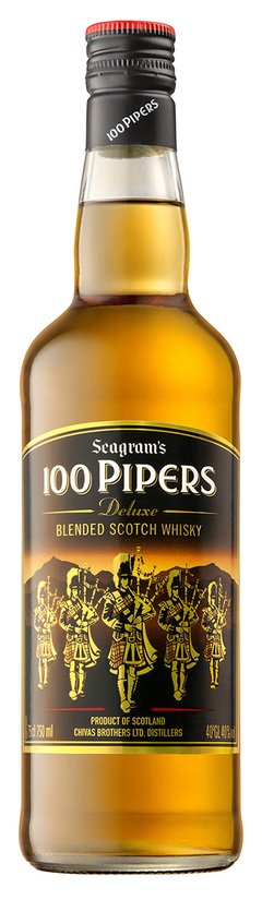 100 Pipers Whisky 750 cc
