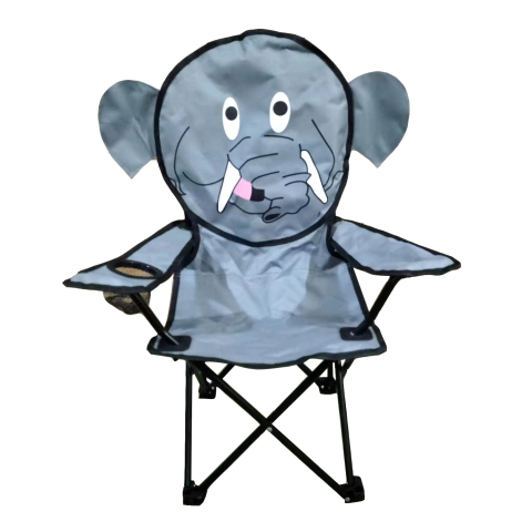 Silla Plegable Para Niños Ideal Camping Calidad Superior (Elefante)
