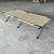 Catre Plegable De Aluminio Desarmable Reforzado Y Liviano (Beige) - PONTEC SA