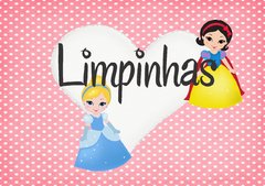 Kit de tecidos para necessaire Sujinhas e Limpinhas princesas - comprar online