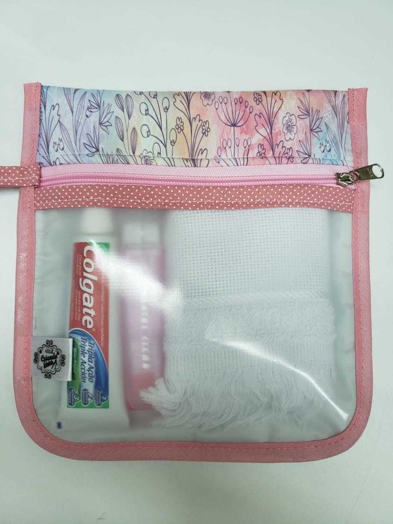 Kit higiene bucal - Jardim florido - Estela Junqueira