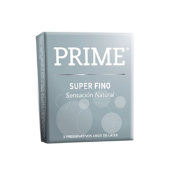 Preservativo Prime Súper Fino x 3 unidades