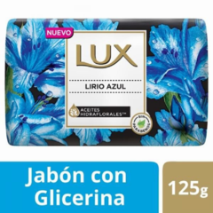 Jabón Lux en Barra con Glicerina Lirio Azul