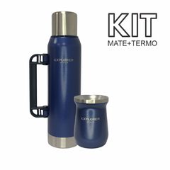 MATE 273 ML + TERMO 1.3 L AZUL