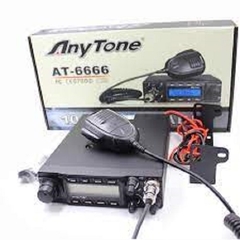 Base Movil Anytone 6666 Am/fm/ssb 10 Metros 65w Tripower