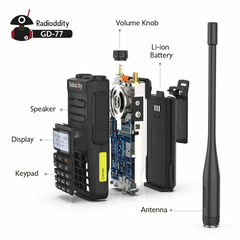 Handy Digital/analogico Dmr Radioddity Gd-77 2022 - MULEY S.A