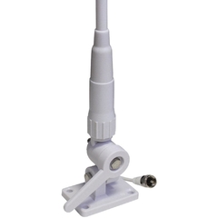 Antena Vhf Nautica De Fibra Con Base Y 5 Mts De Coaxil - buy online