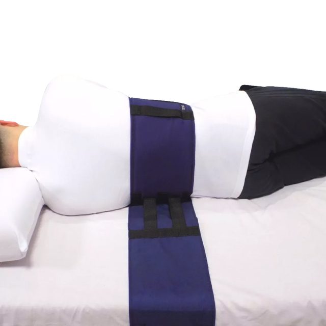 Cinturón de contención y rotación para camilla cama  antiescaras