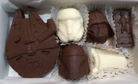 Caja de Chocolates Star Wars 150grs
