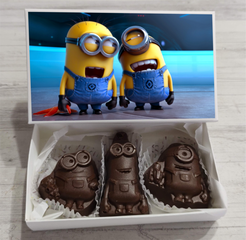 Caja de Chocolates Minions