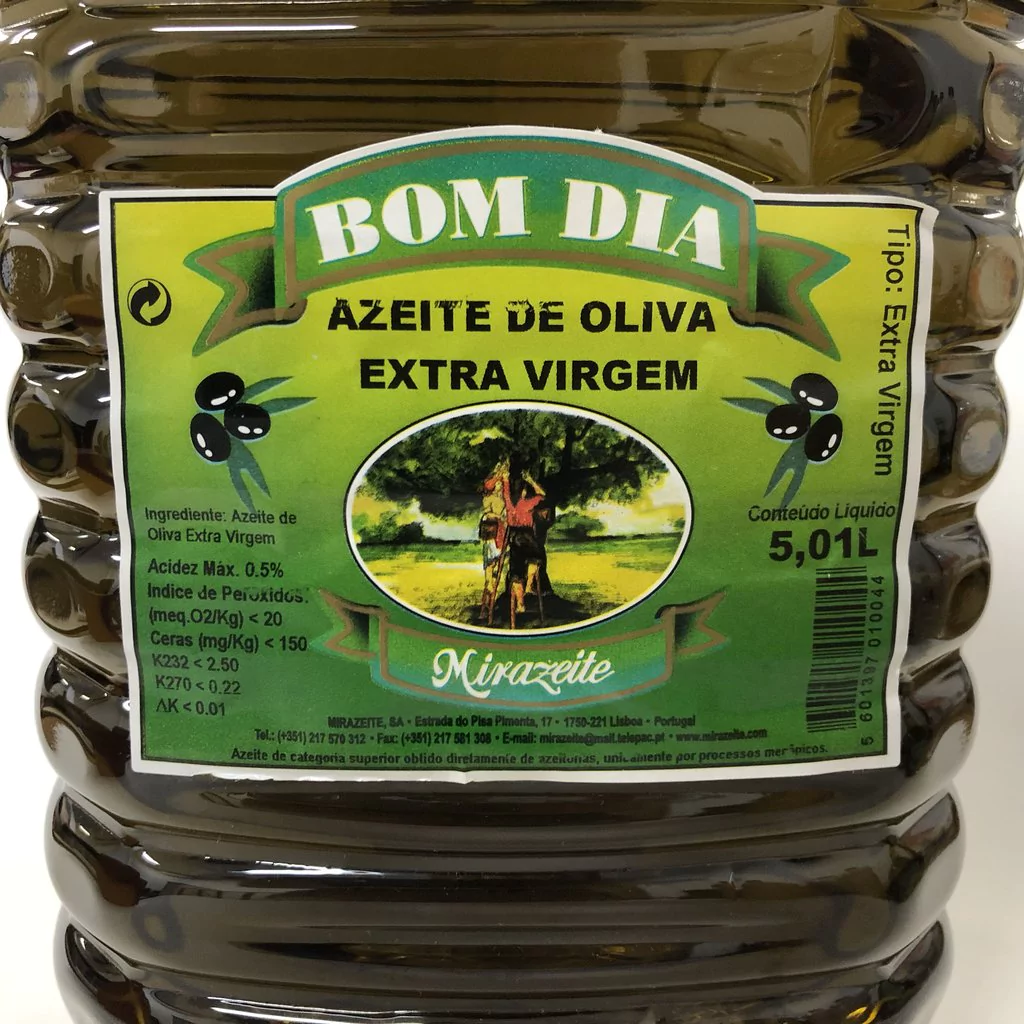 AZEITE DE OLIVA EXTRA VIRGEM | 5L | BOM DIA AZEITE DE OLIVA EXTRA VIRGEM | 5L | BOM DIA