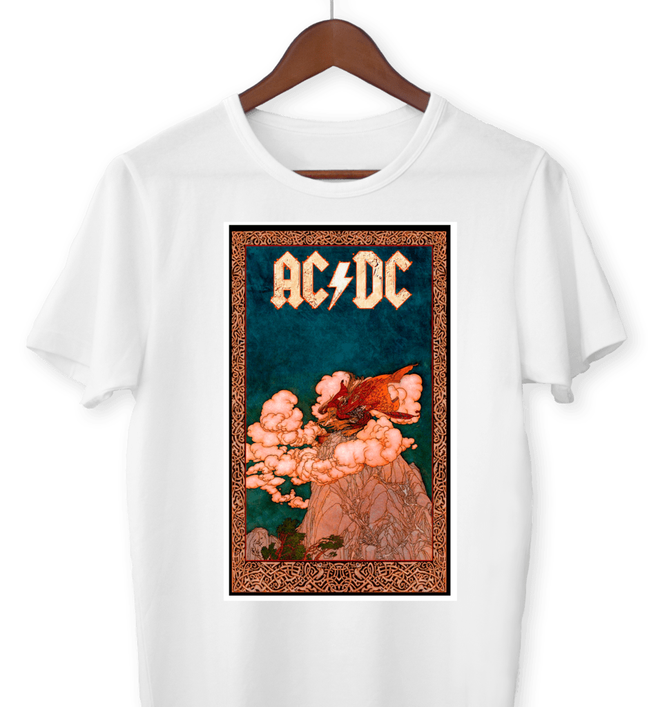 Remera AC/DC Poster - Comprar en Tienda Uke