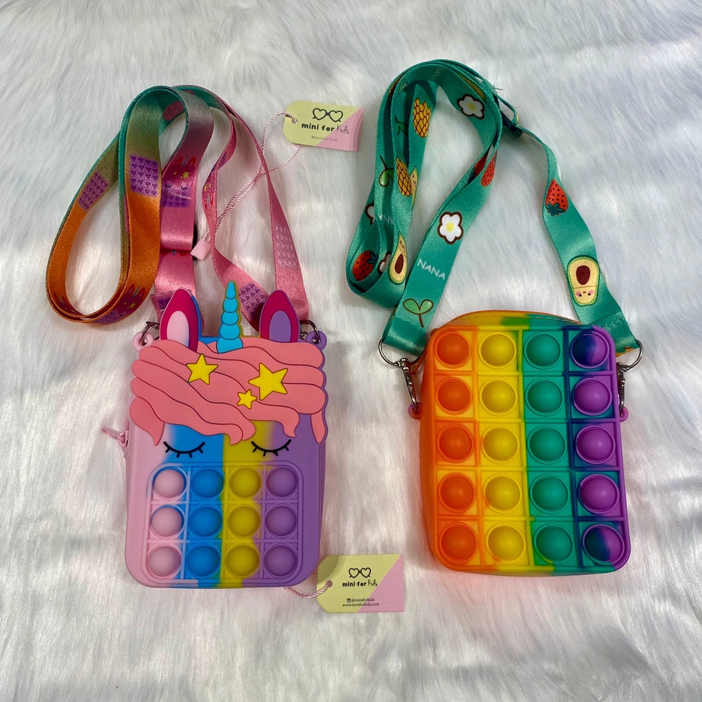 mini bolsa pop it