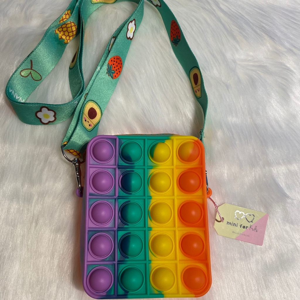 mini bolsa pop it