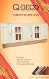 alacena de madera de pino