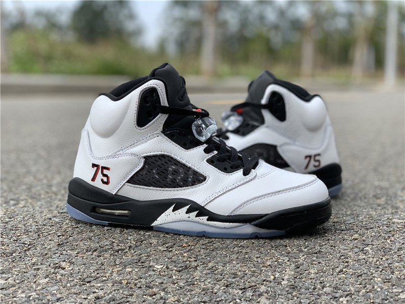jordan 5 paris saint germain white