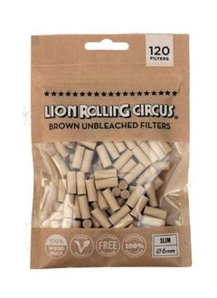 Filtros Lion Rolling Circus zipoc por 120 de 6 mm.
