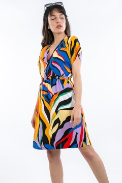Vestido RISA multicolor - tienda online