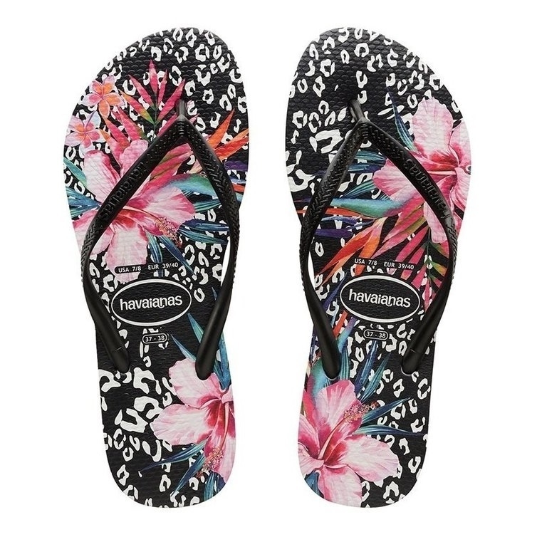 Ojota Havaianas Slim Animal Mujer