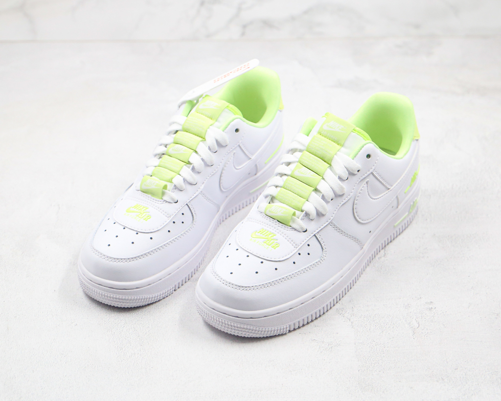nike air force 1 low double air low white barely volt
