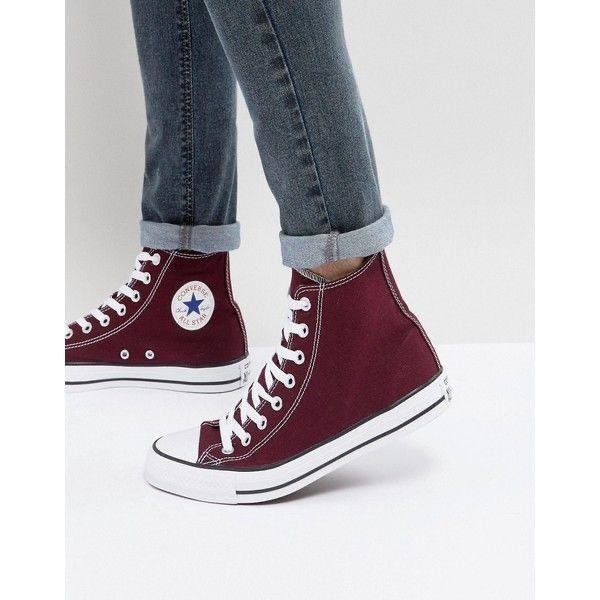 All Star Cano Tenis Vinho Feminino Cano Alto All Star Cano Alto