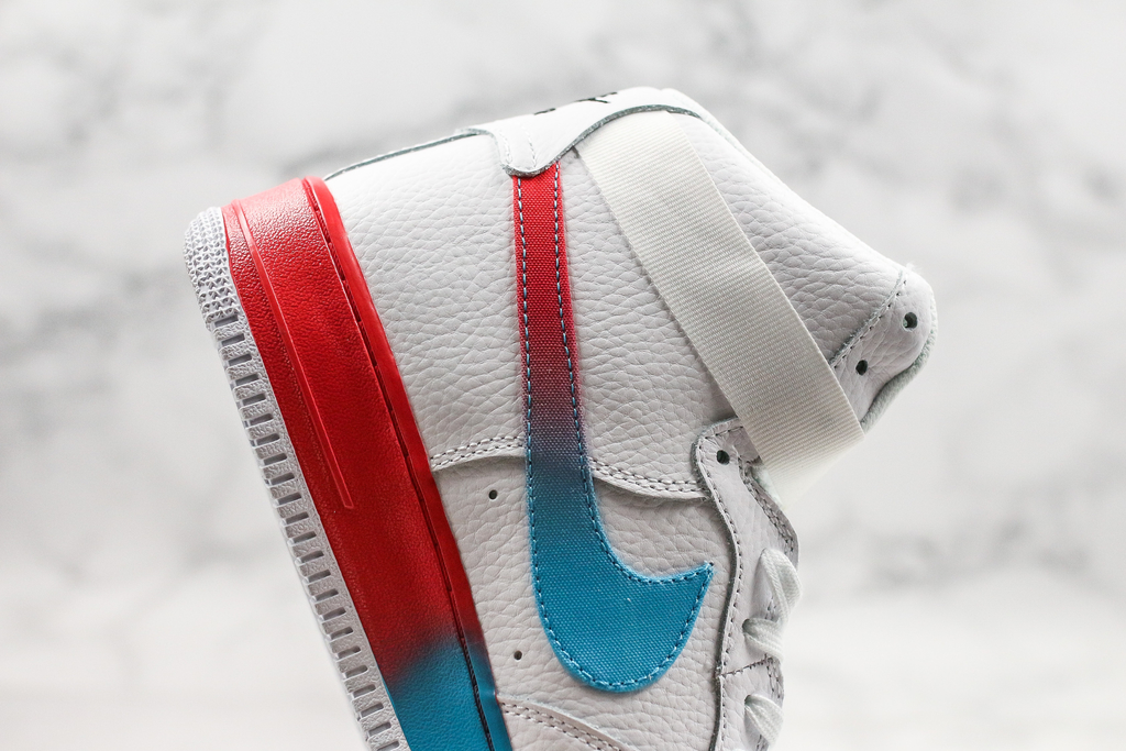 air force 1 high gradient white blue fury ember glow