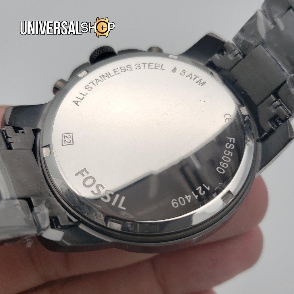 Reloj Fossil Fs5090 Cronografo en Acero inoxidable