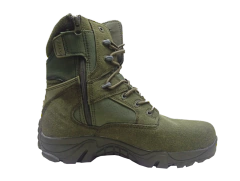 Borcegos Tacticos Delta Verde Liso - comprar online