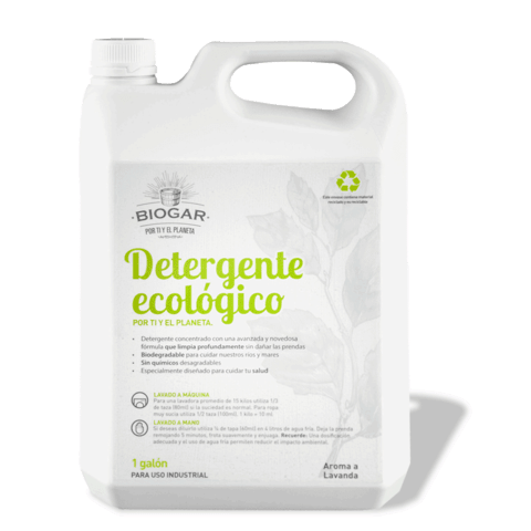 Detergente para ropa ecológico biodegradable 1gal (3,78 litros)
