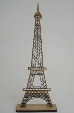 Torre Eiffel 30cm 2D Com Base