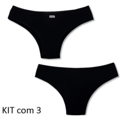 Kit com 3 Calcinhas Algodão Vene - comprar online